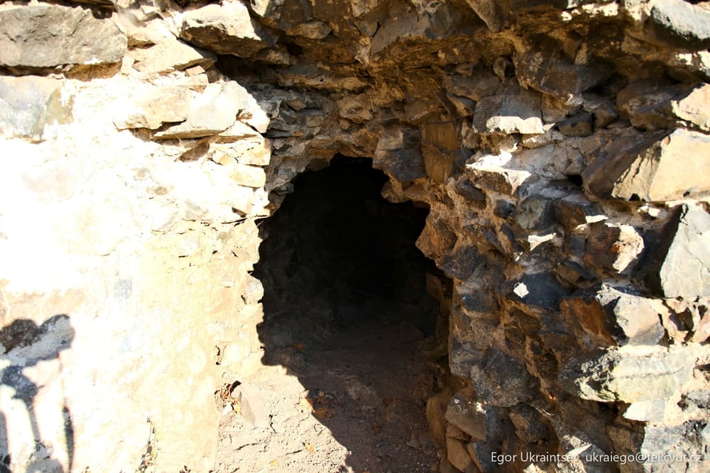 Cave in the mountains