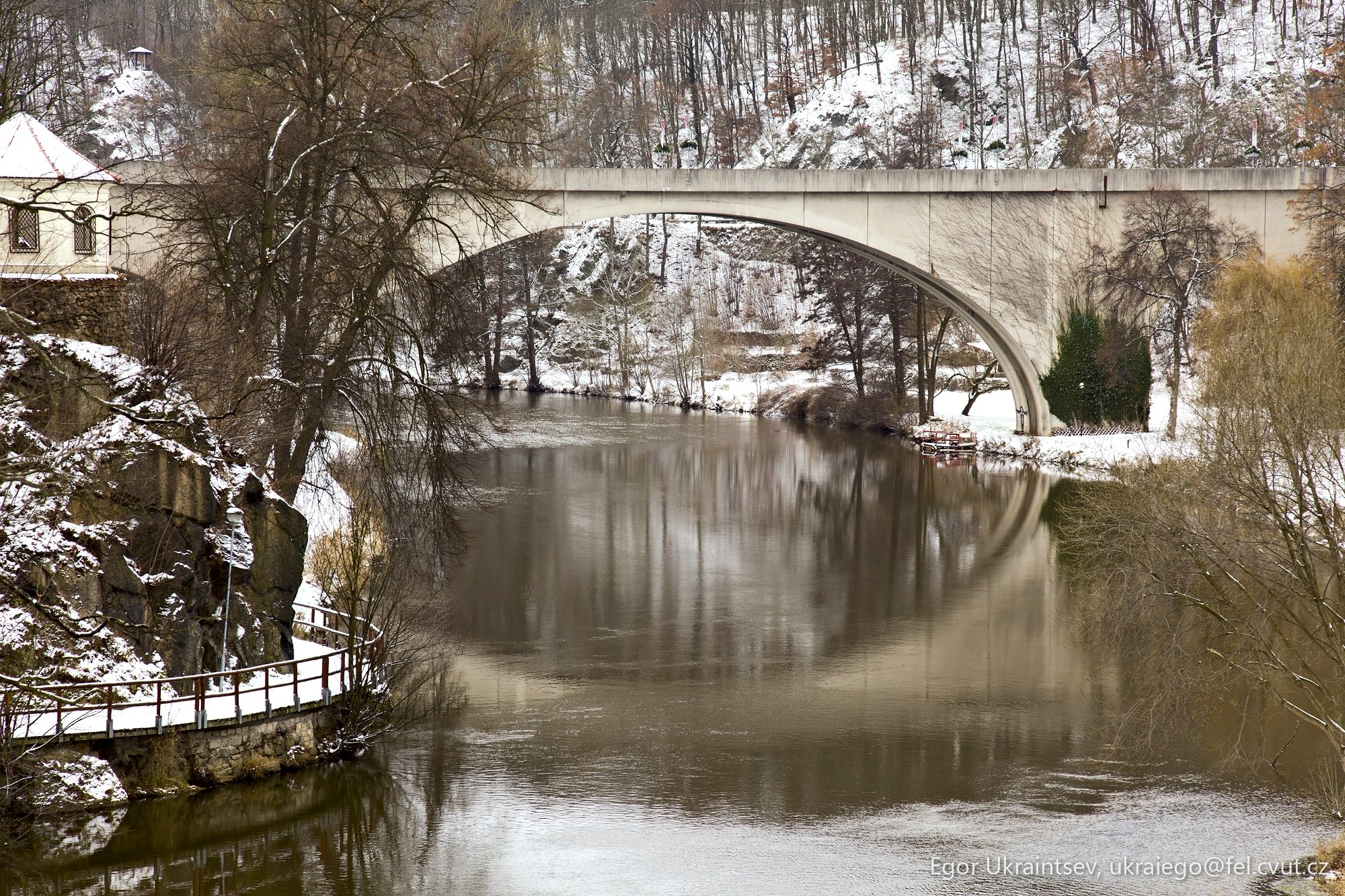 Bridge over a river