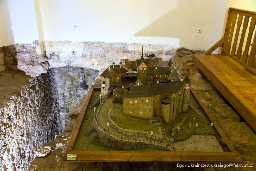 Model of a castle