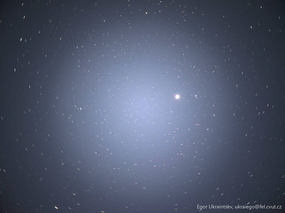 Stars in the night sky