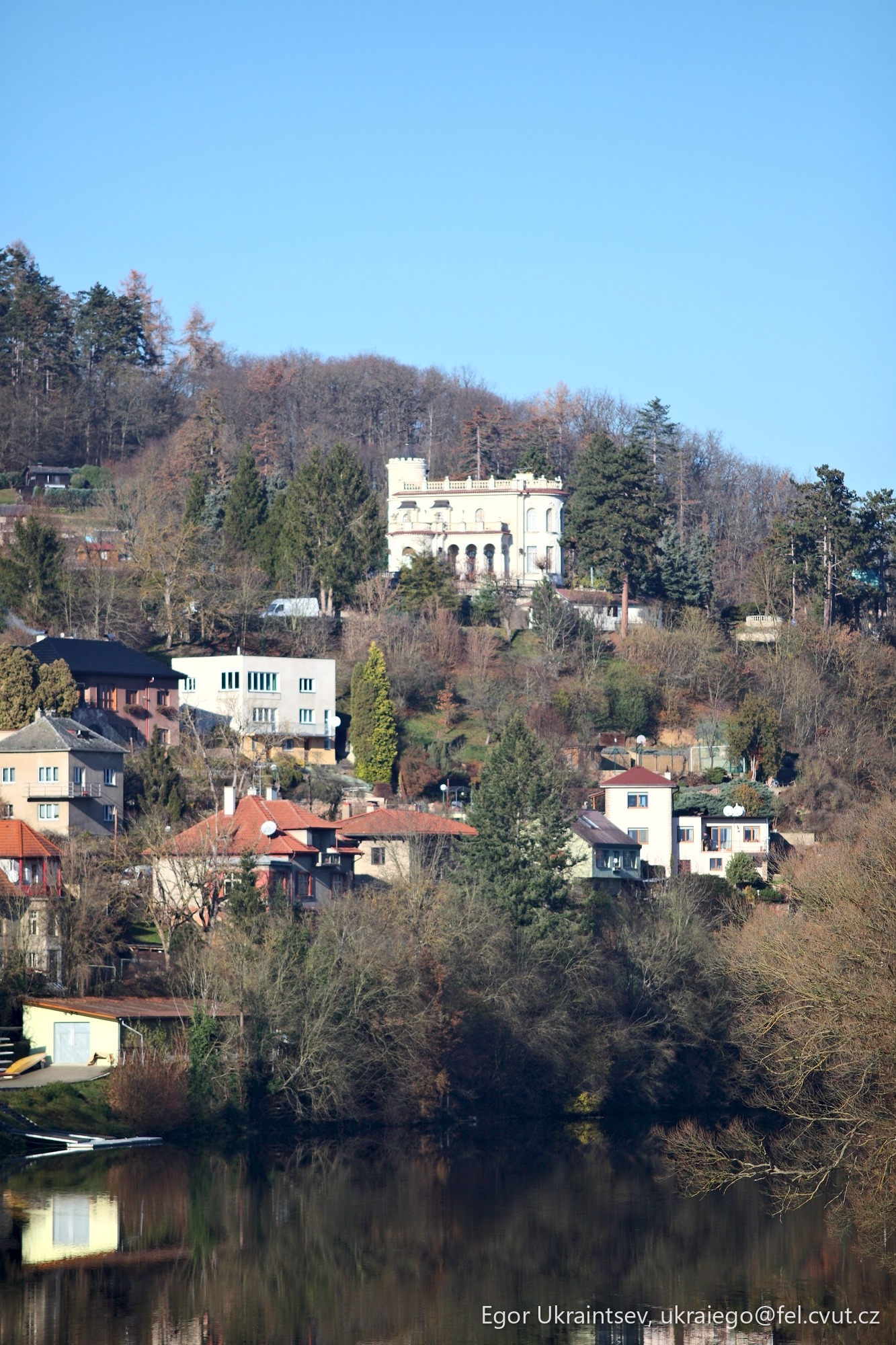 Houses on a hill