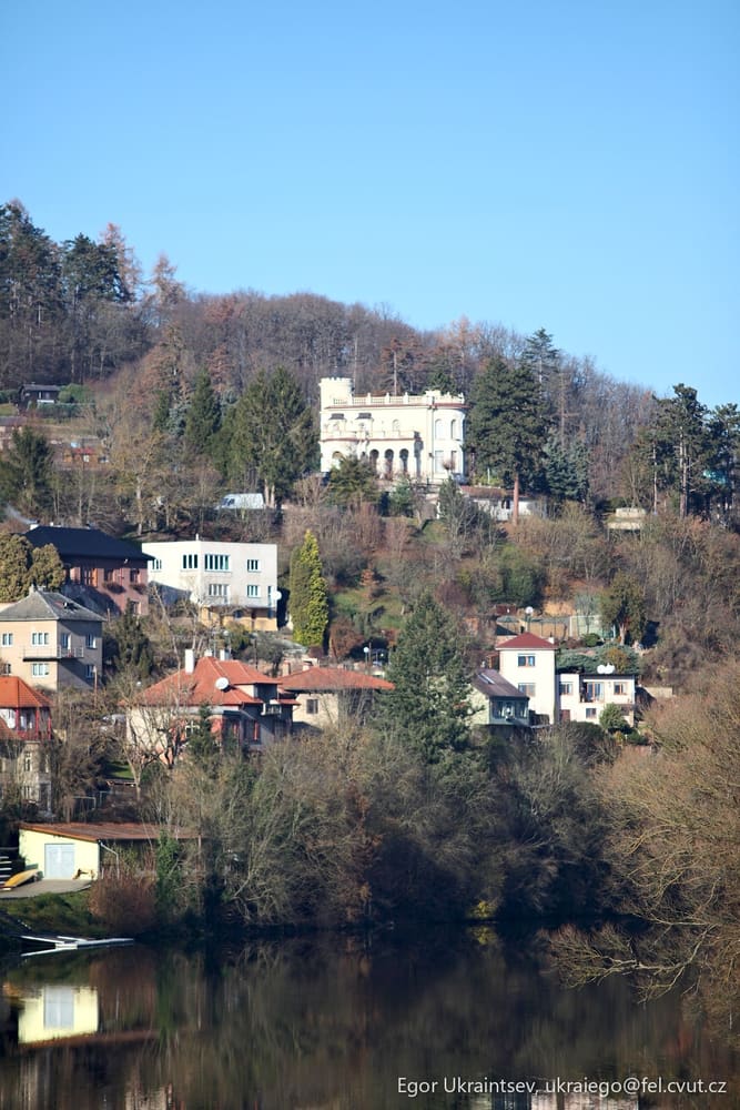 Houses on a hill