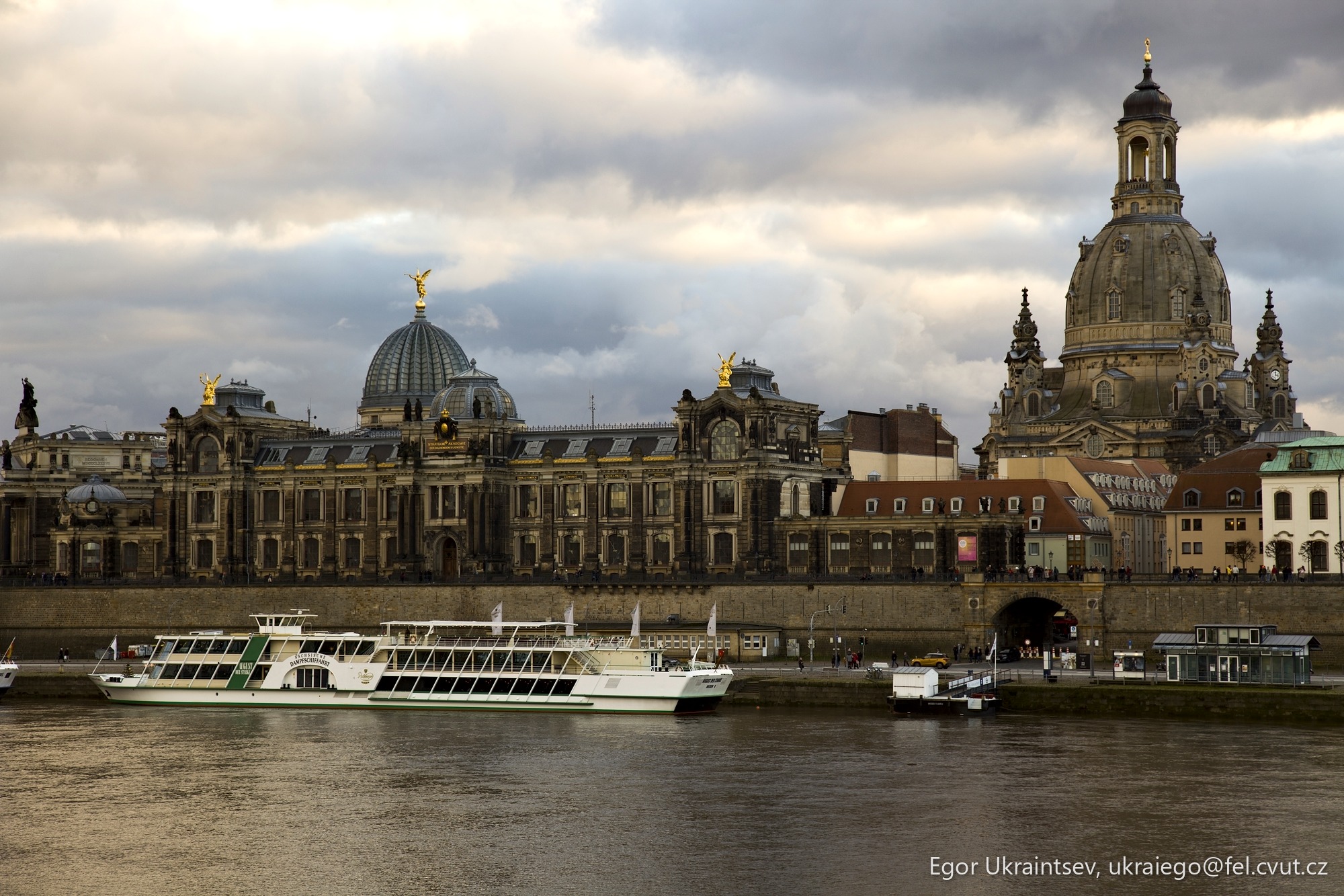 River with boats and buildings