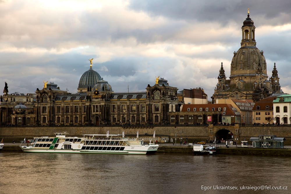 River with boats and buildings