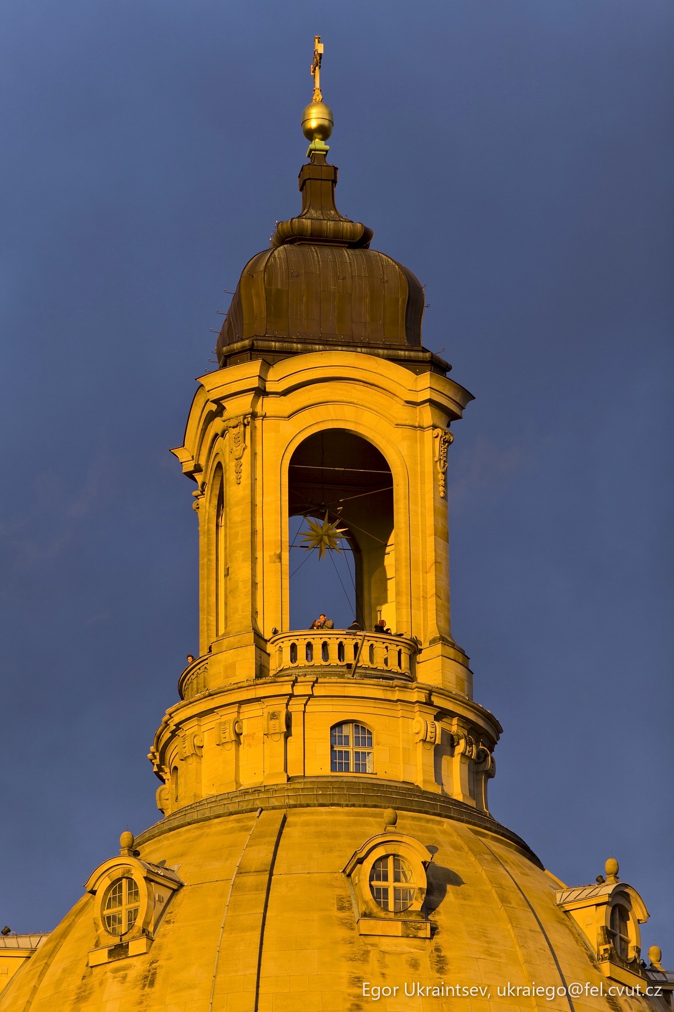 Building with a clock
