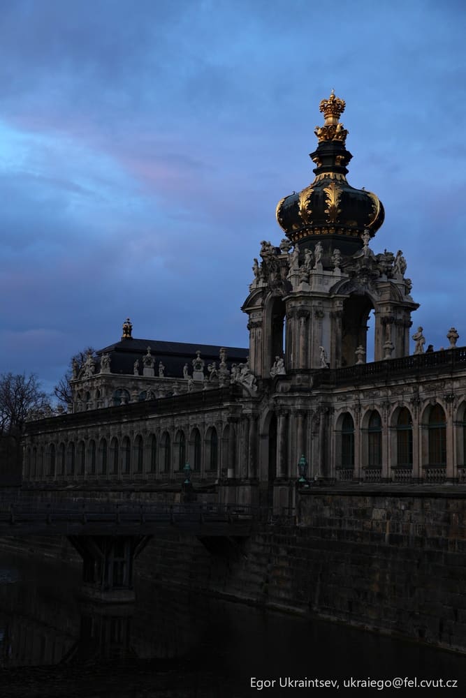 Building with a clock