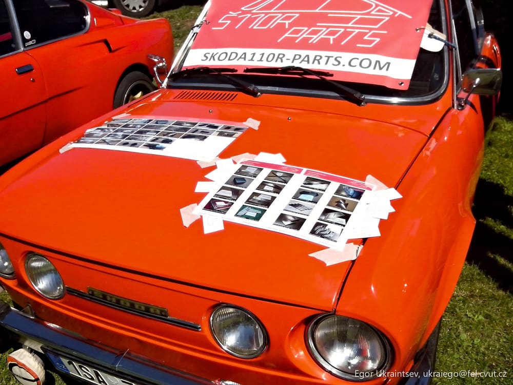 Red car