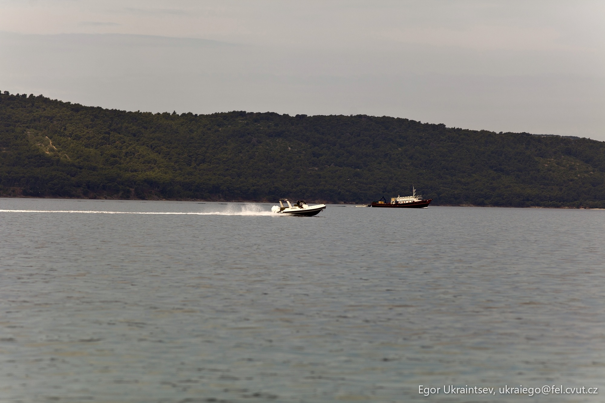 Boat in the water