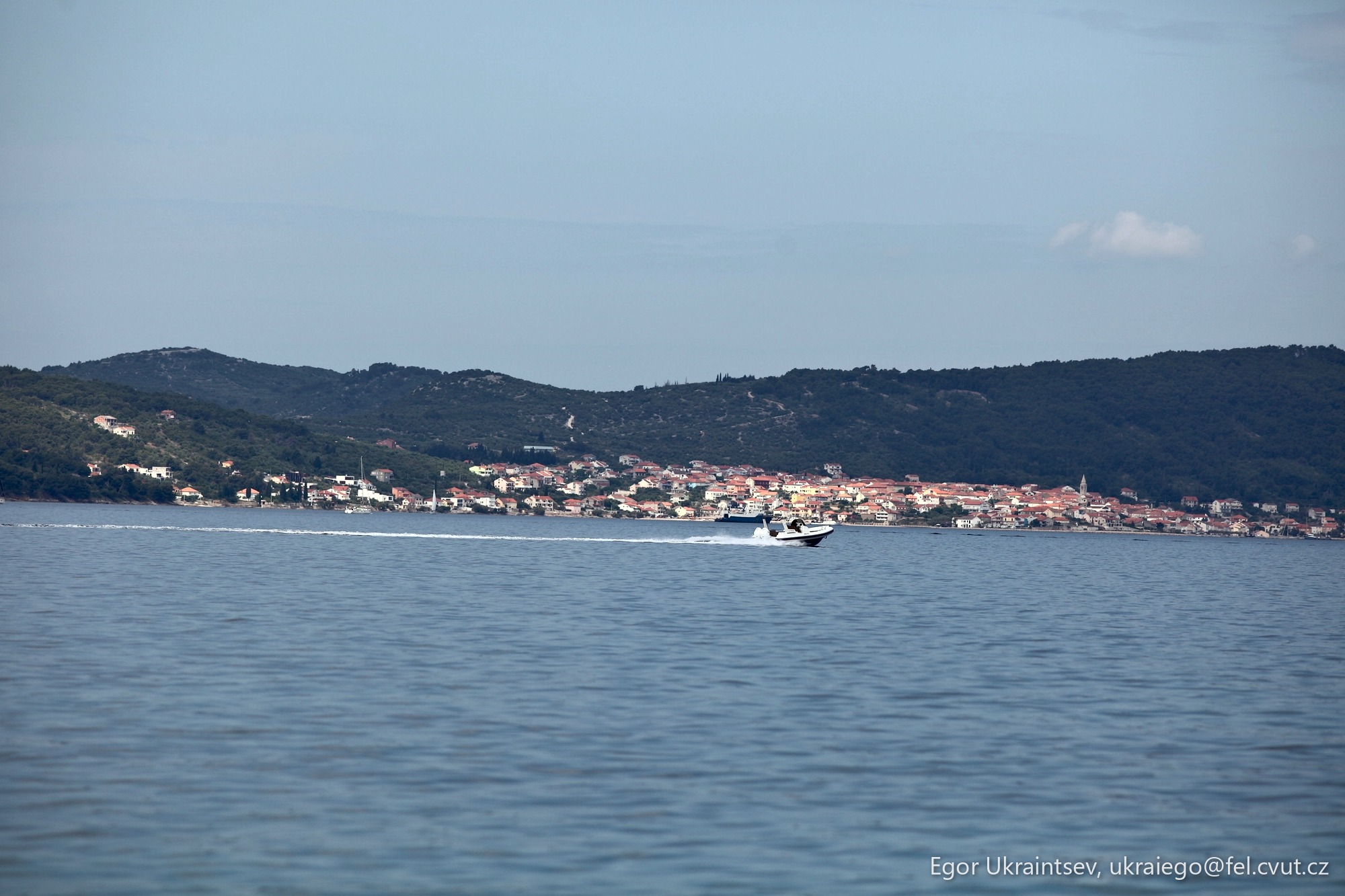 Boat in the water