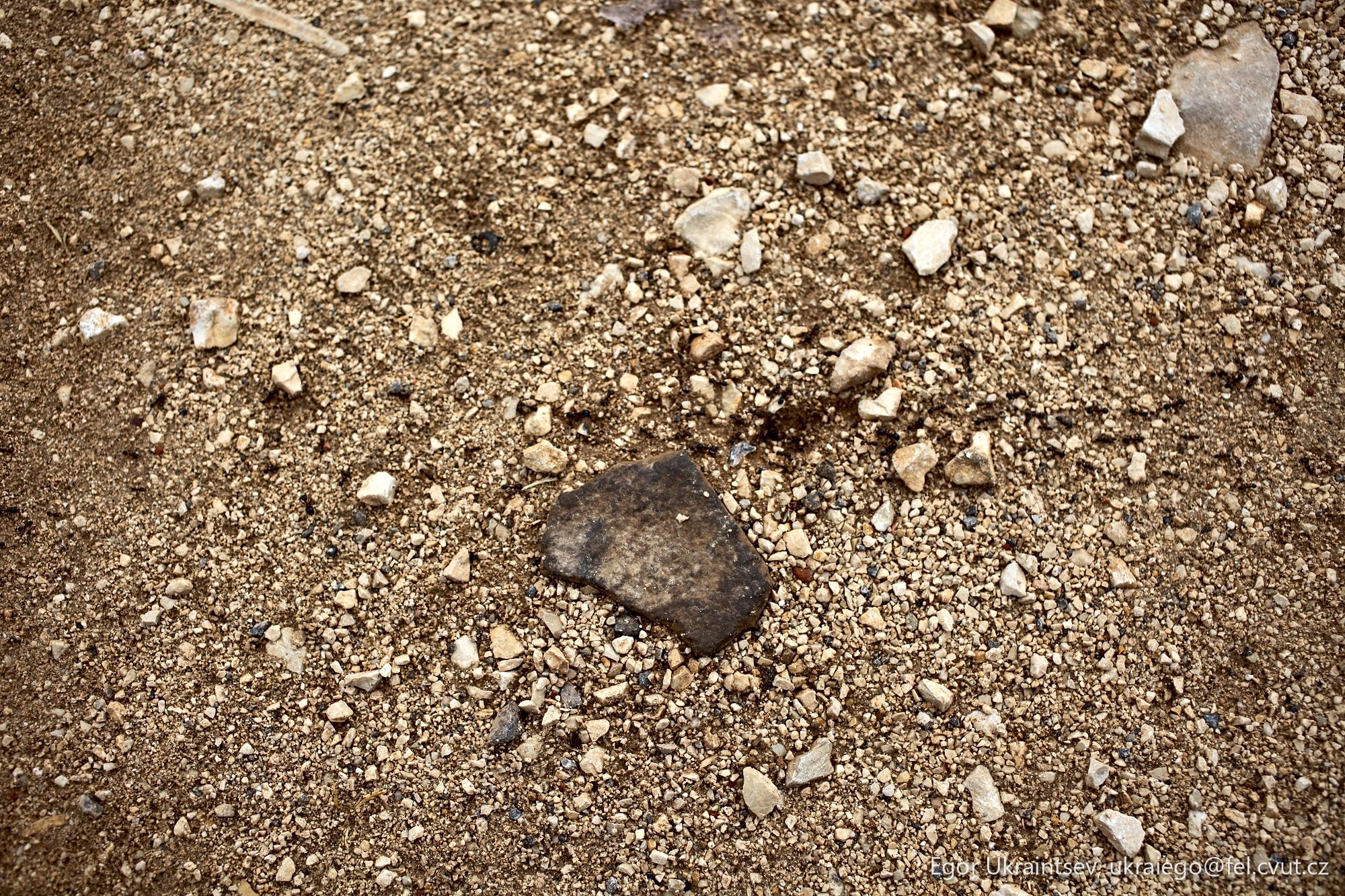 Rocks and gravel