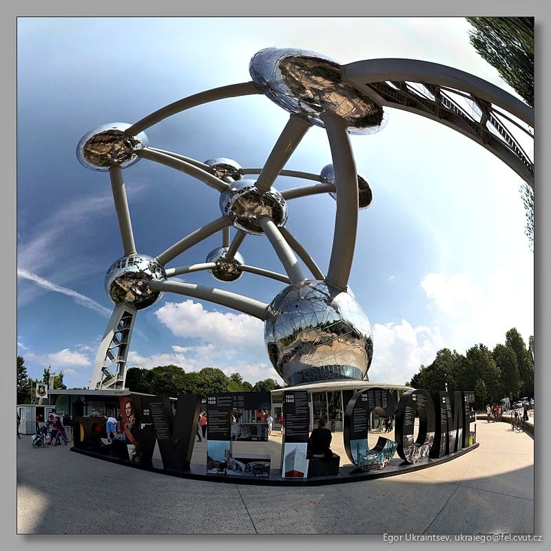 Silver ball sculpture