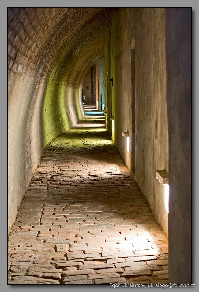 Tunnel in the old city
