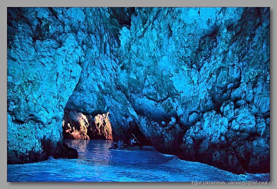 Cave in the blue mountains