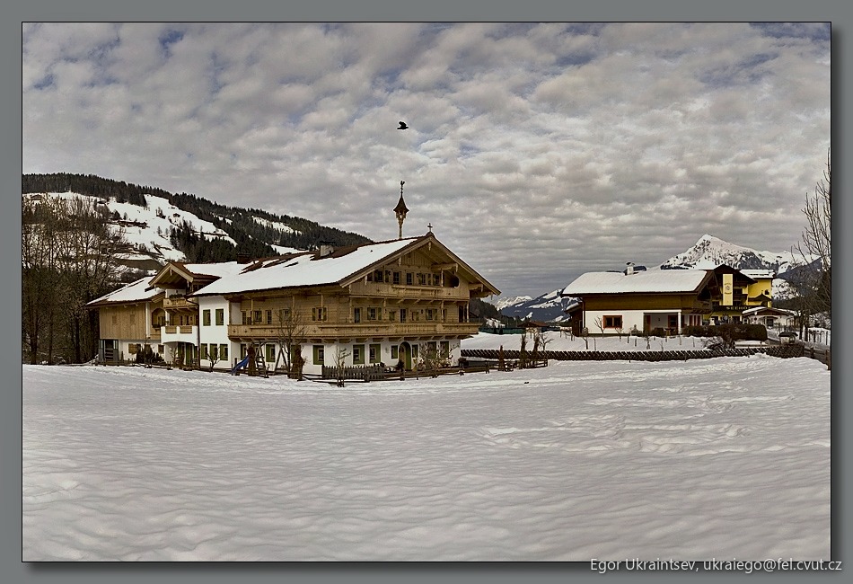 House in the swiss alps