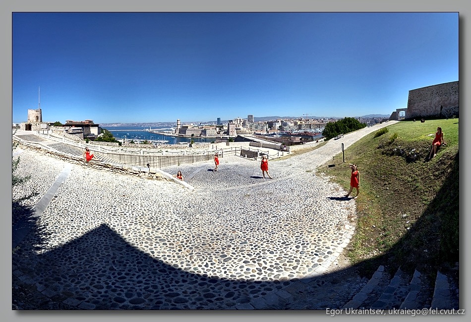 View from the top of the fortress