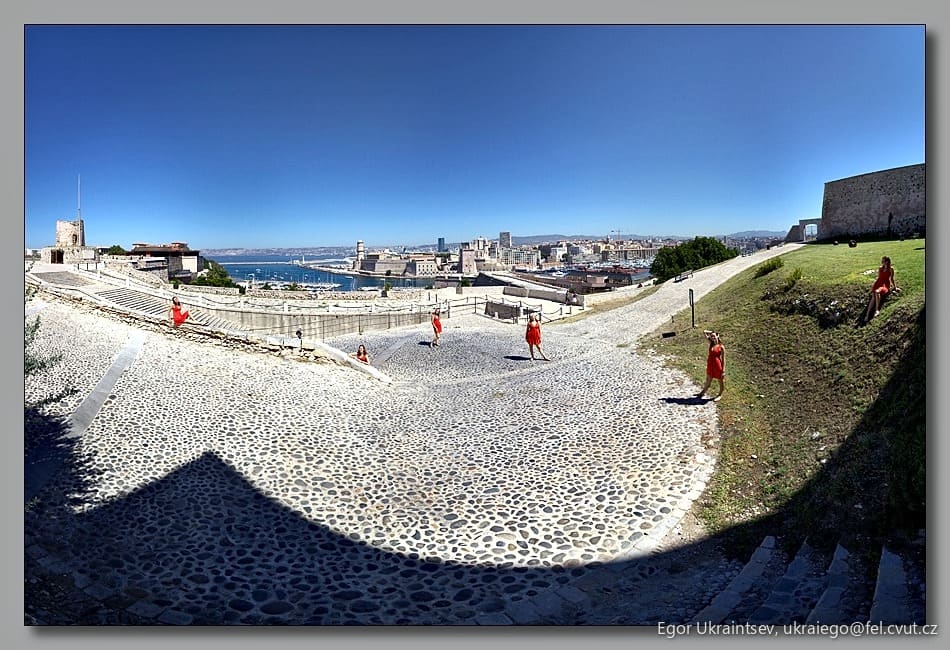 View from the top of the fortress