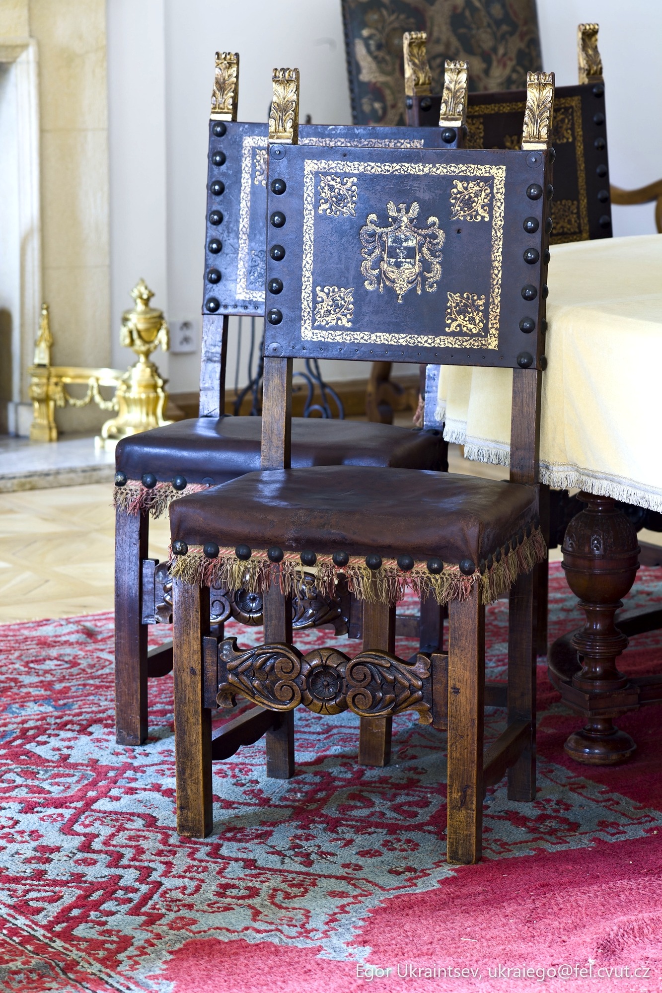 Chair in a living room