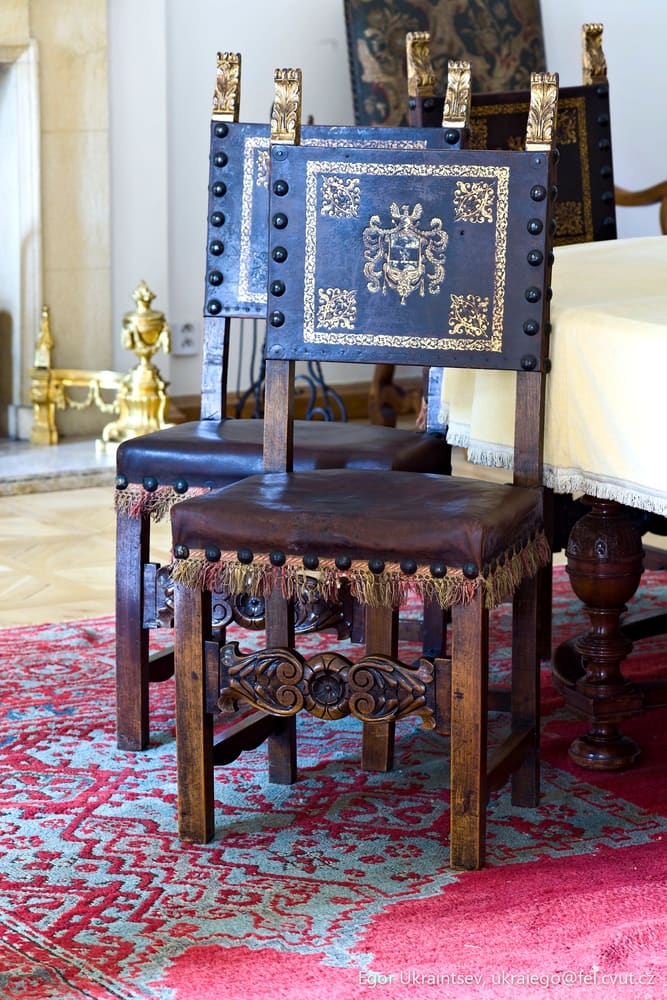 Chair in a living room