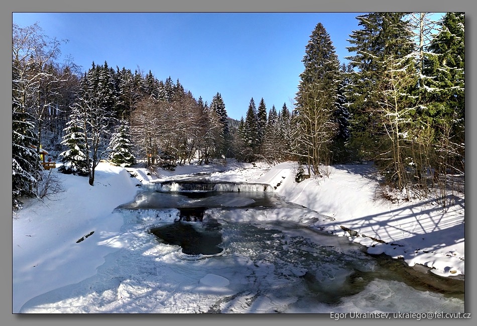 Creek in the winter