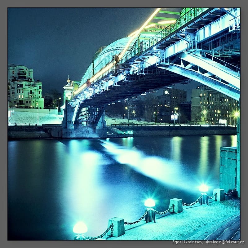 Bridge over a river