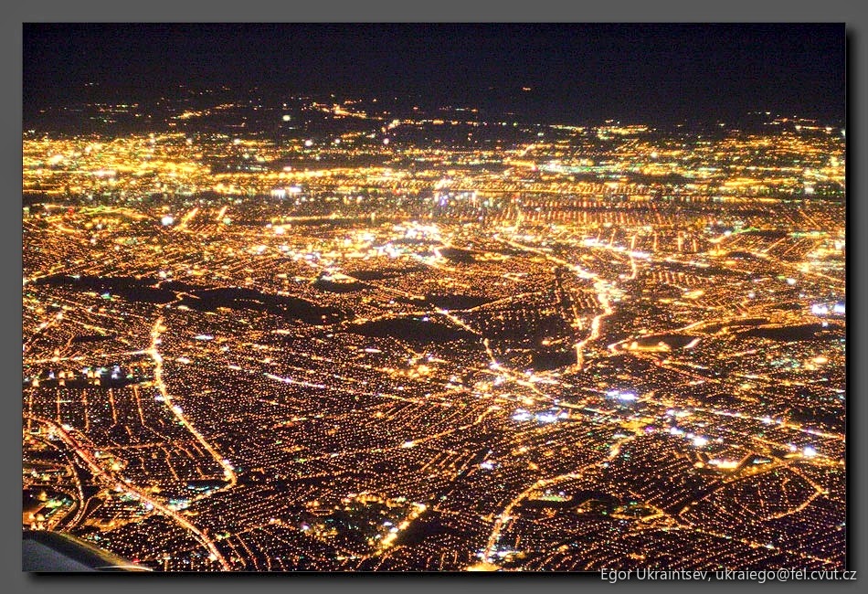Chicago at night
