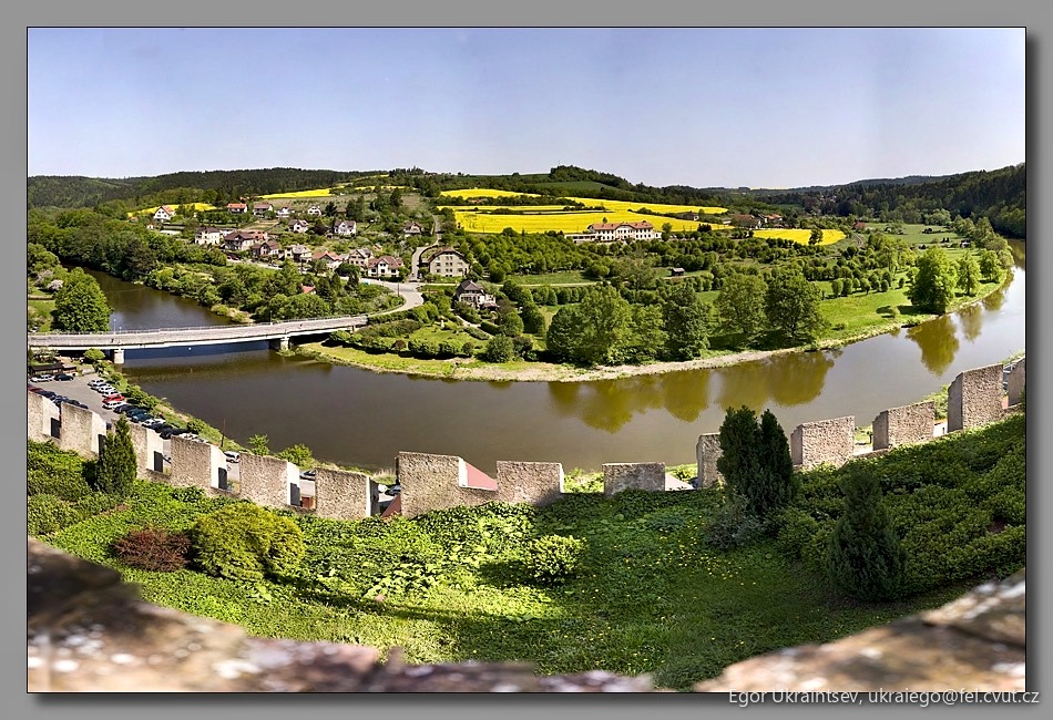 View of the river