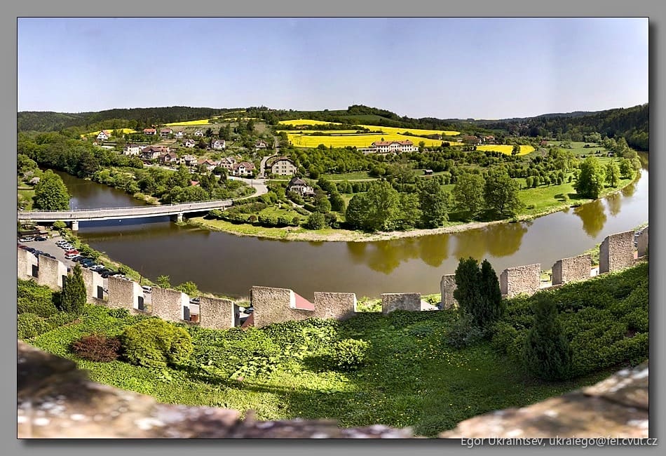 View of the river