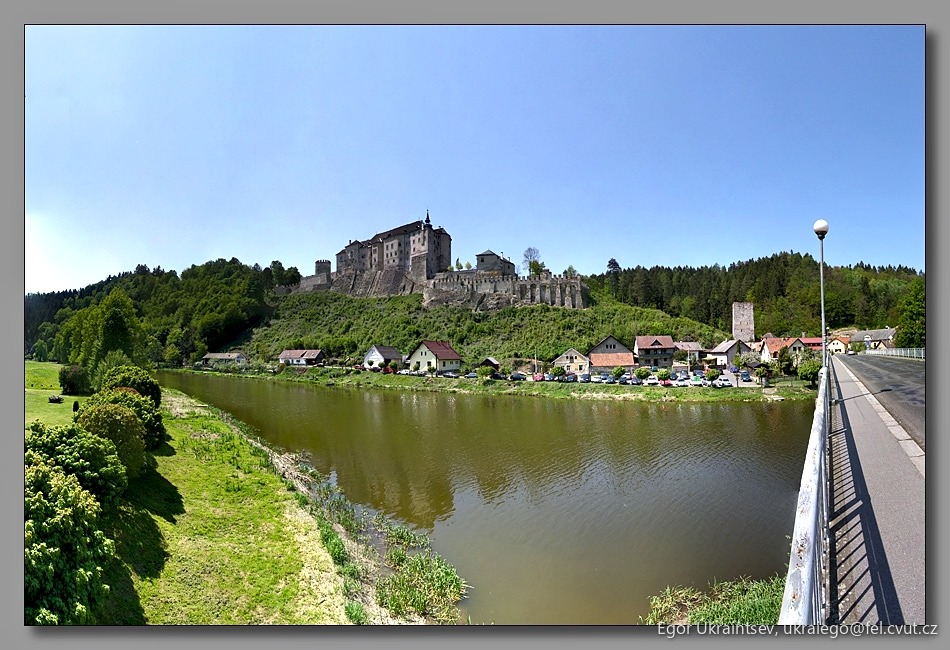 River and a castle