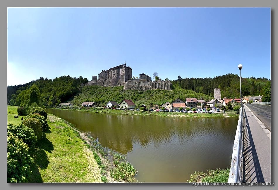 River and a castle