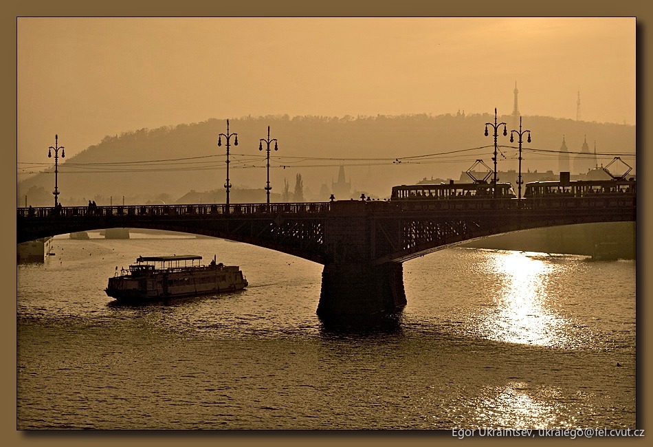 Bridge over a river