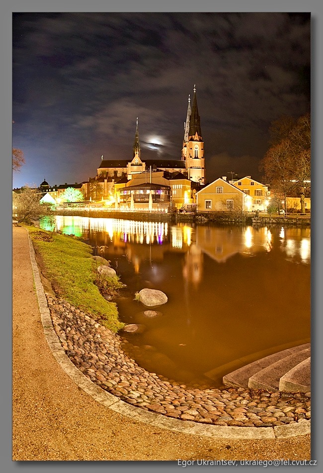 Church at night