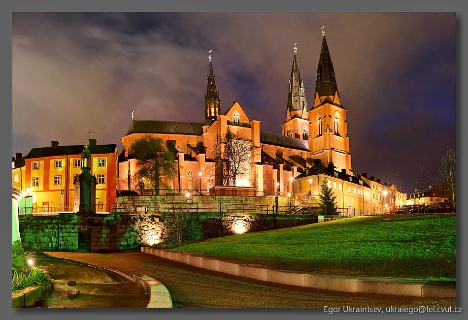 Church at night