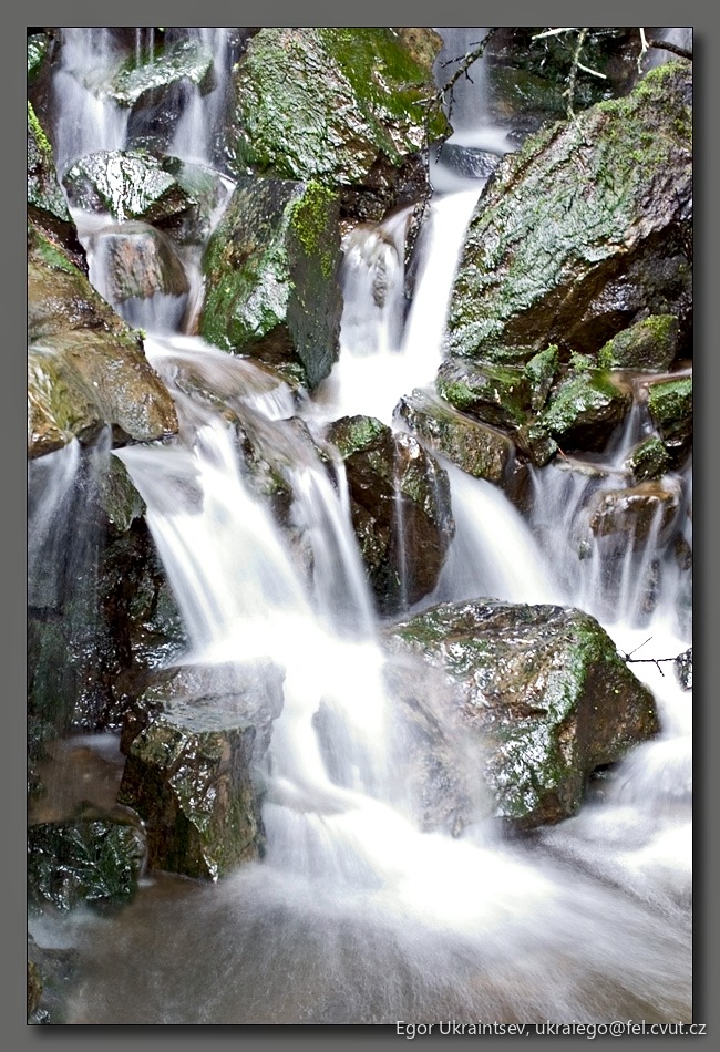 Waterfall in the woods