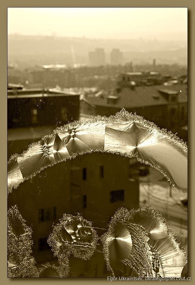 Broken window with a view