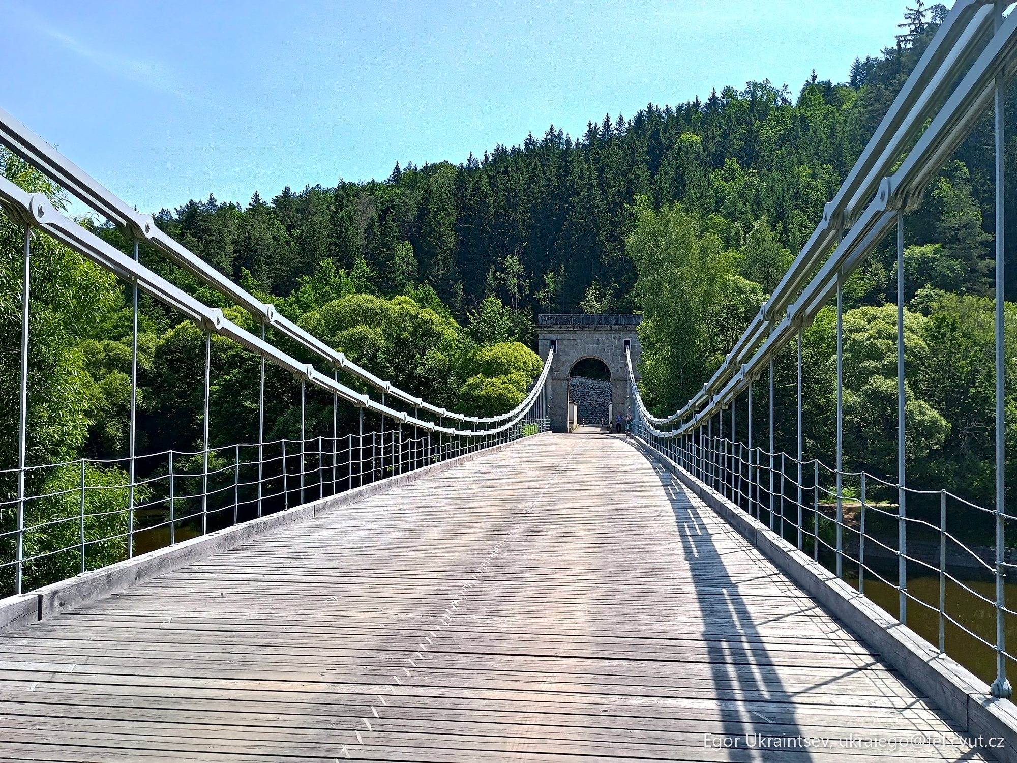 Bridge over a river