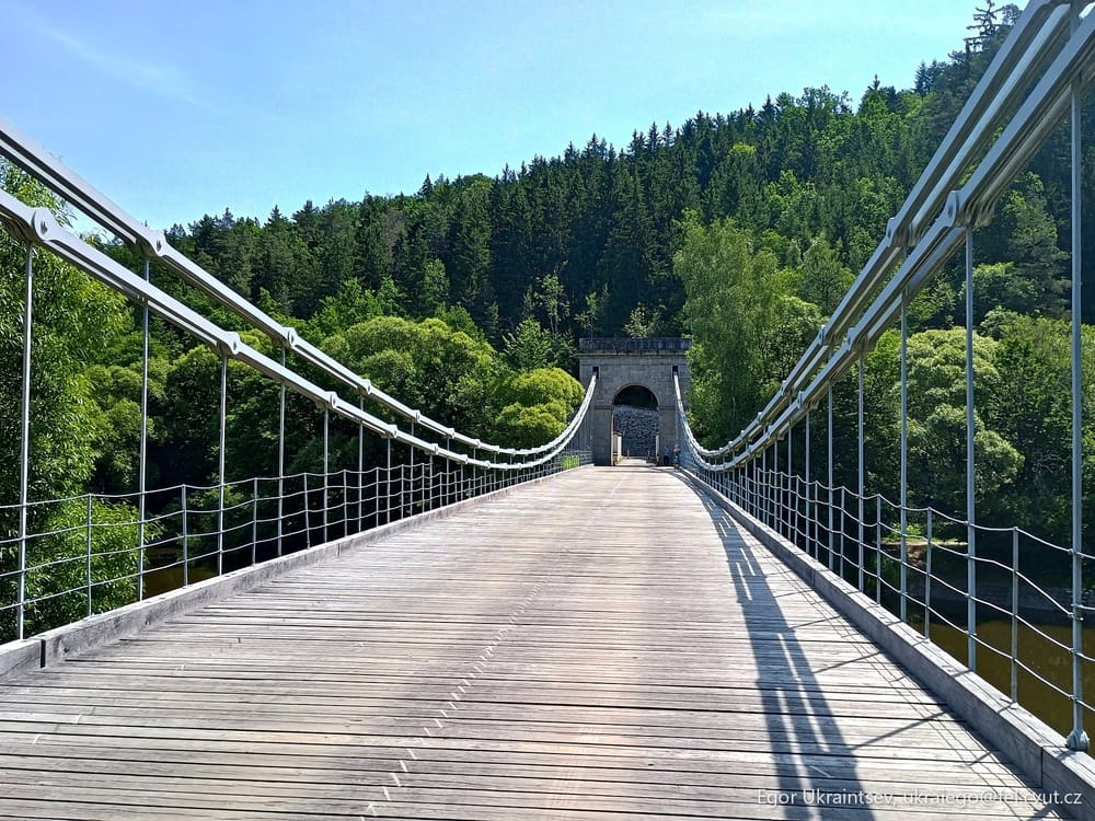 Bridge over a river