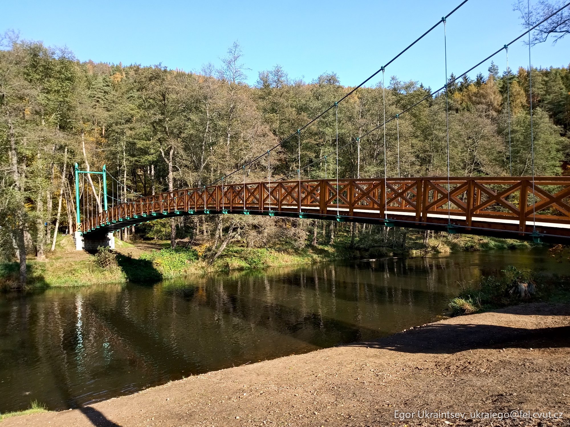 Bridge over a river