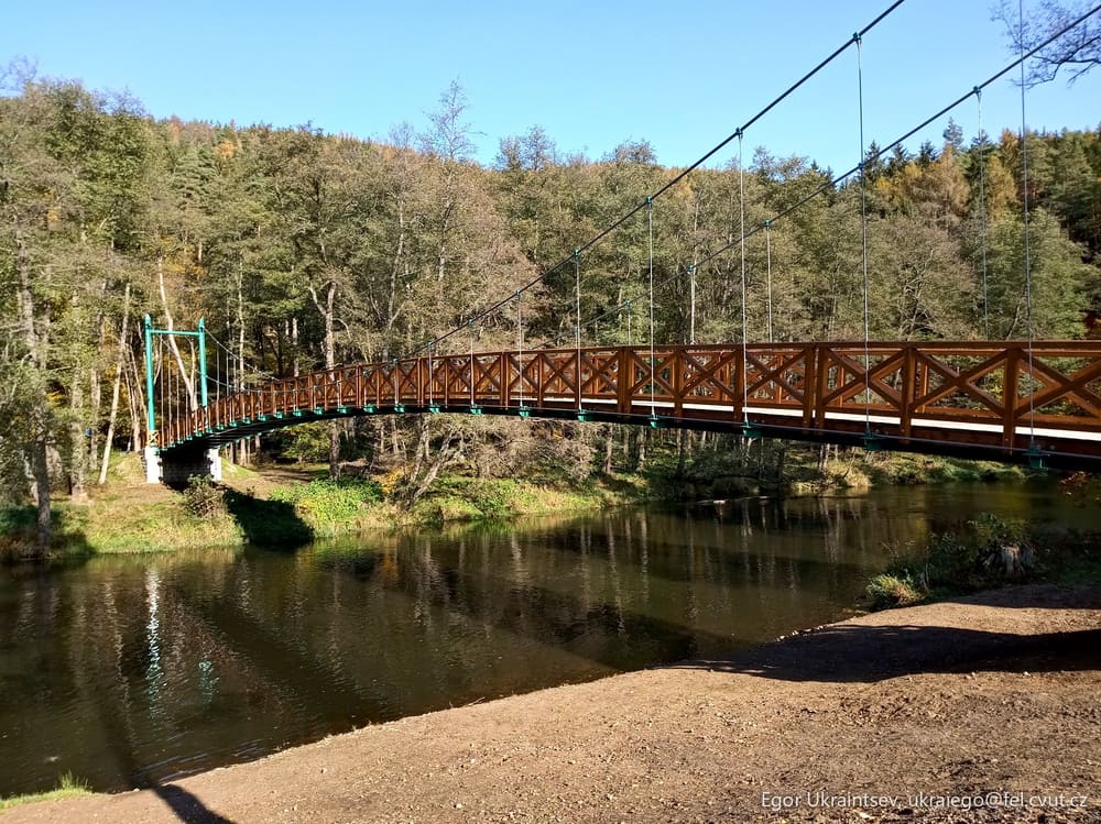 Bridge over a river