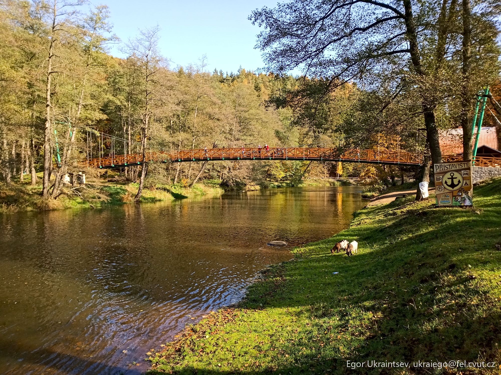 Bridge over a river