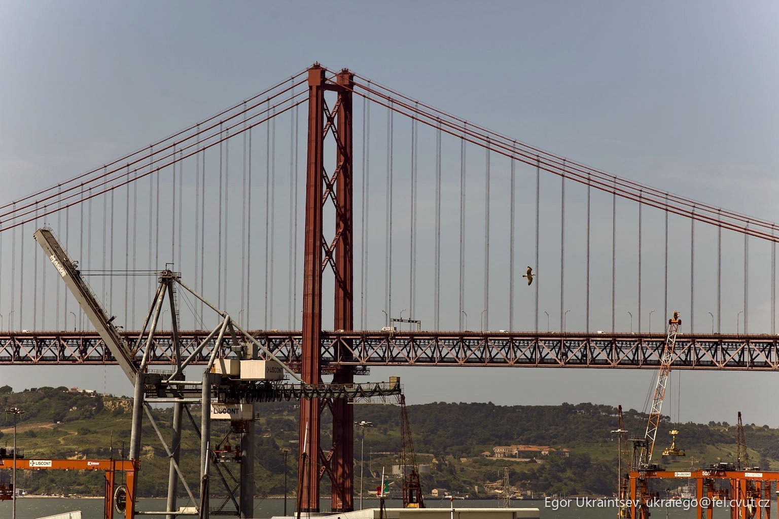 Golden gate bridge in san