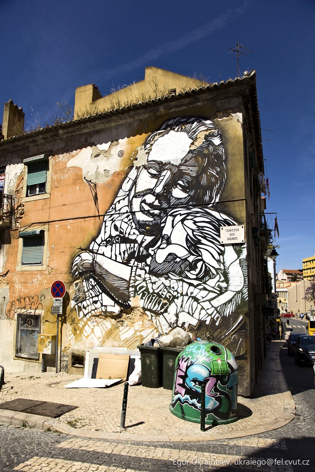 Mural on a building