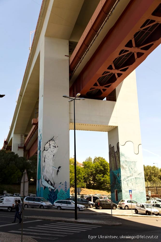 Bridge over a street