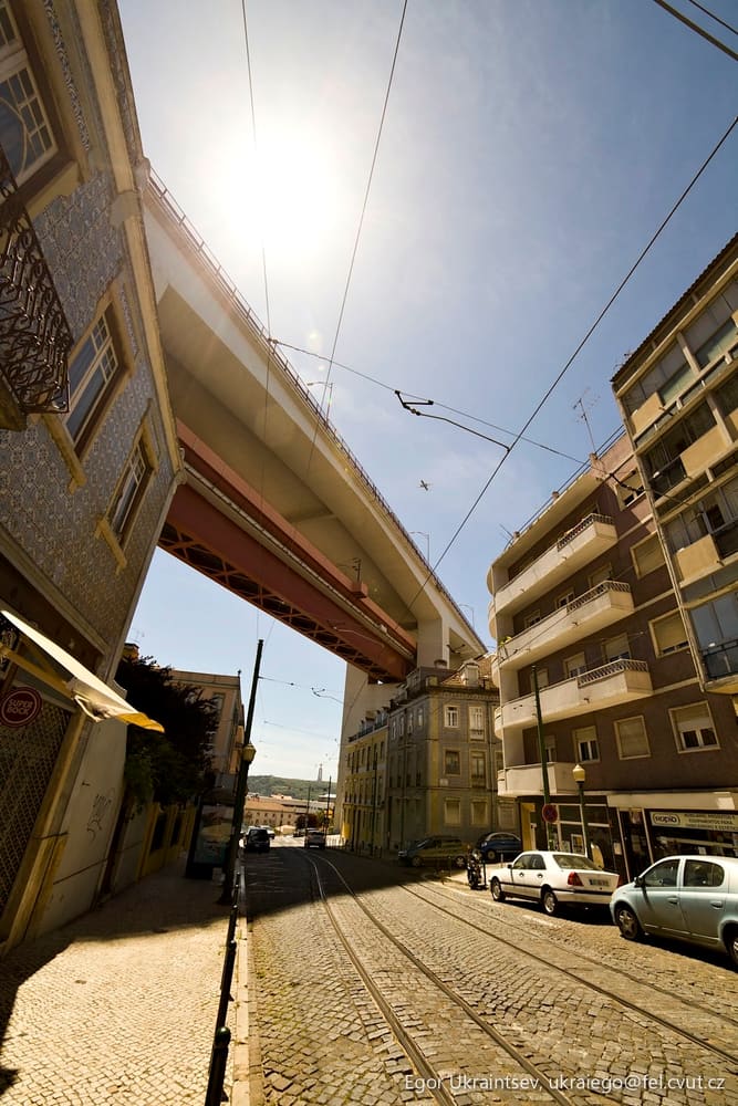 Street in a city