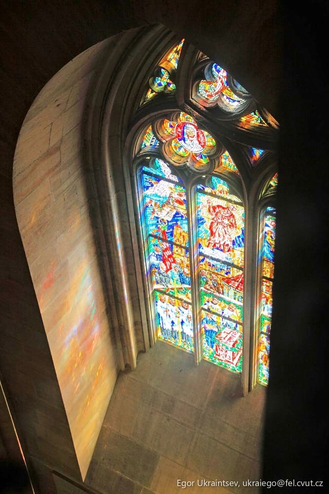 Stained glass window