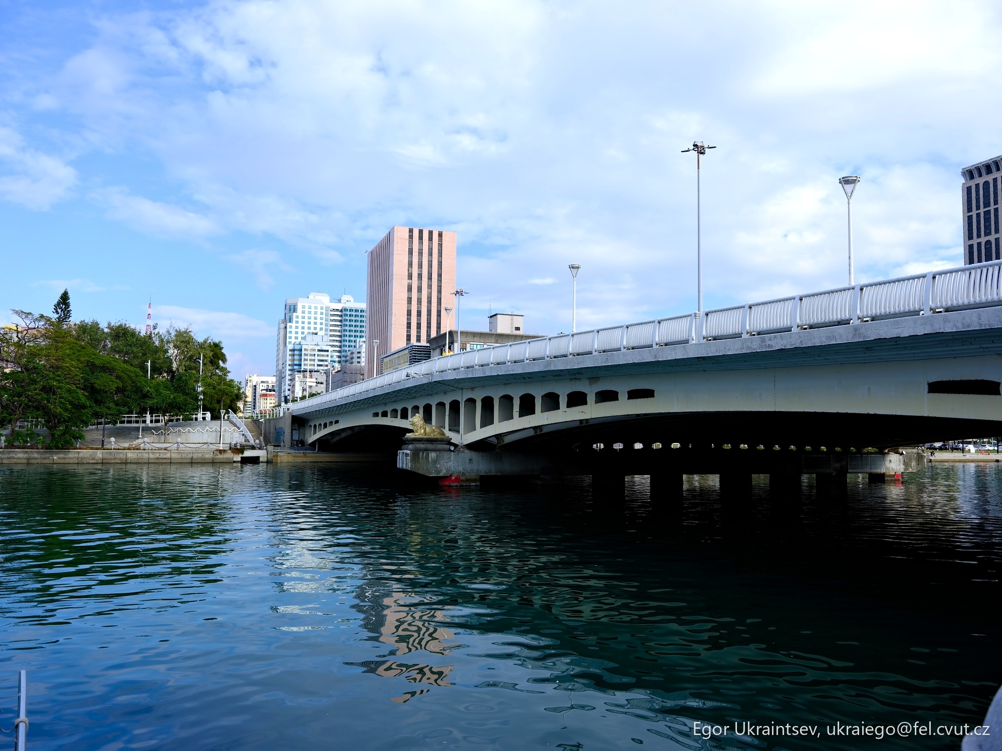 Bridge over a body