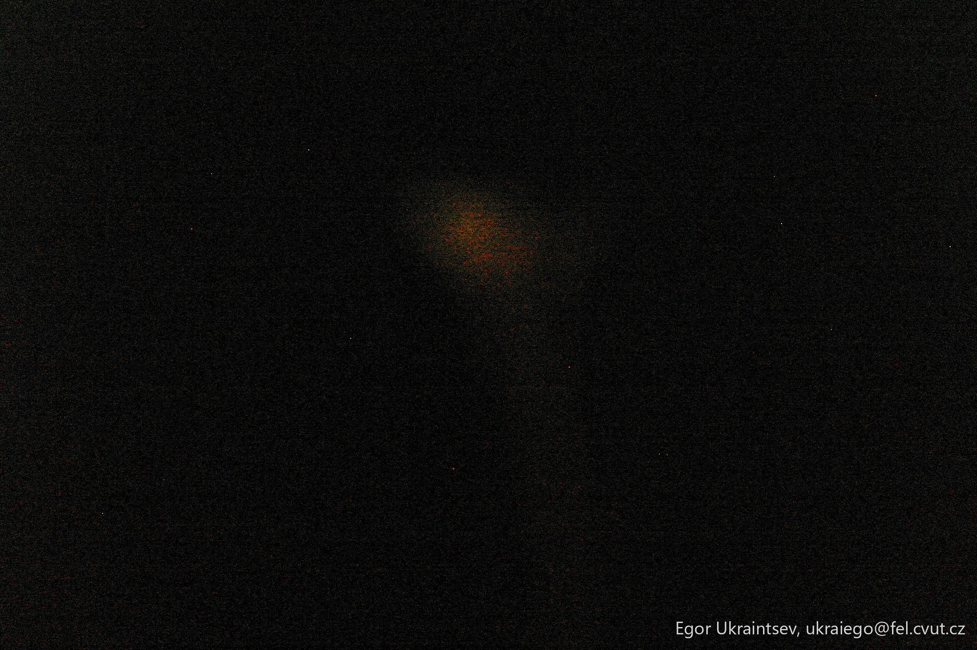 Street light at night