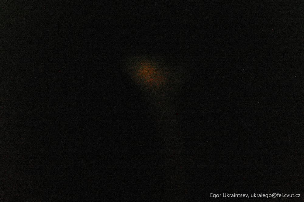 Street light at night