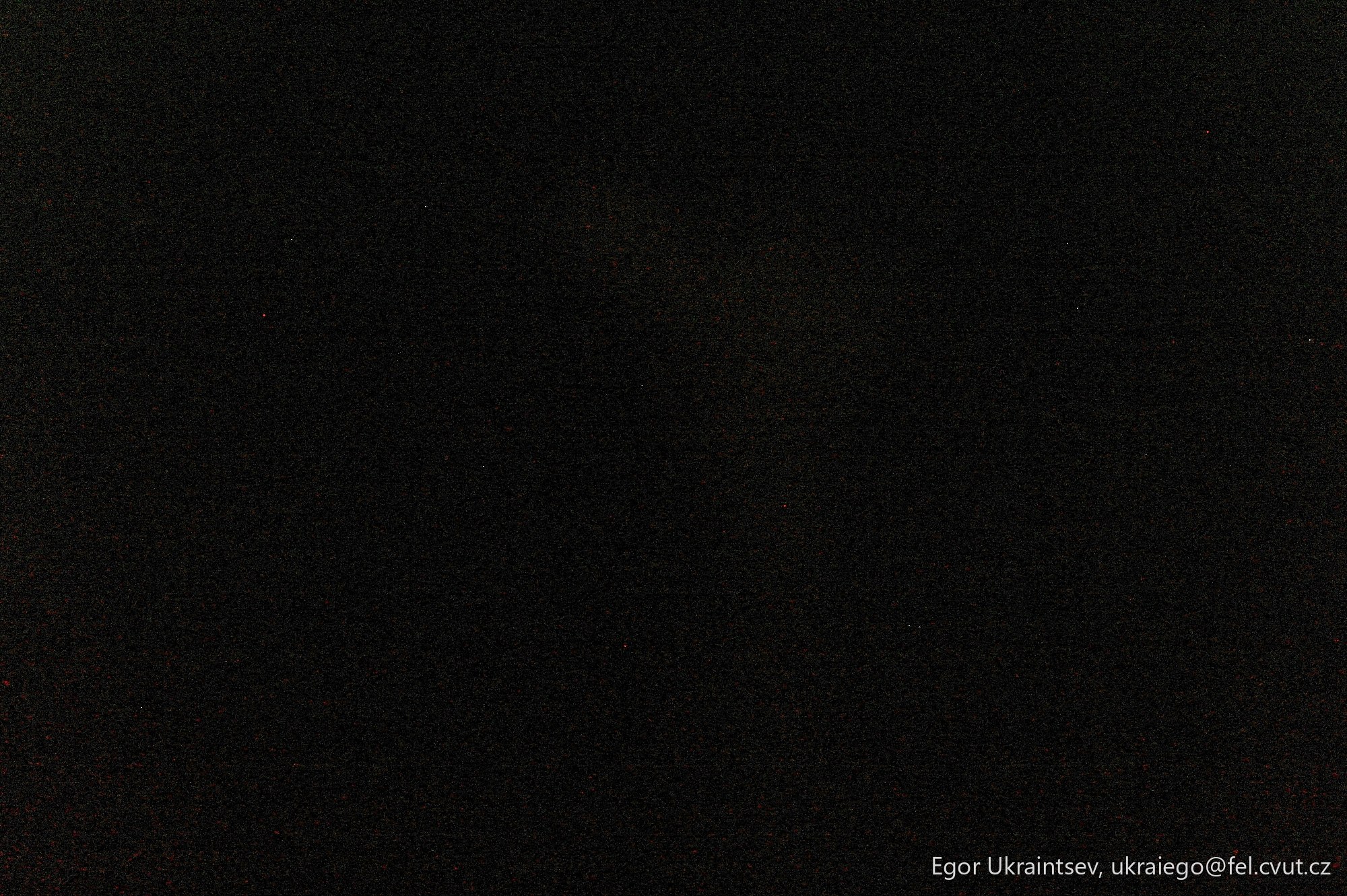 Black background with a white