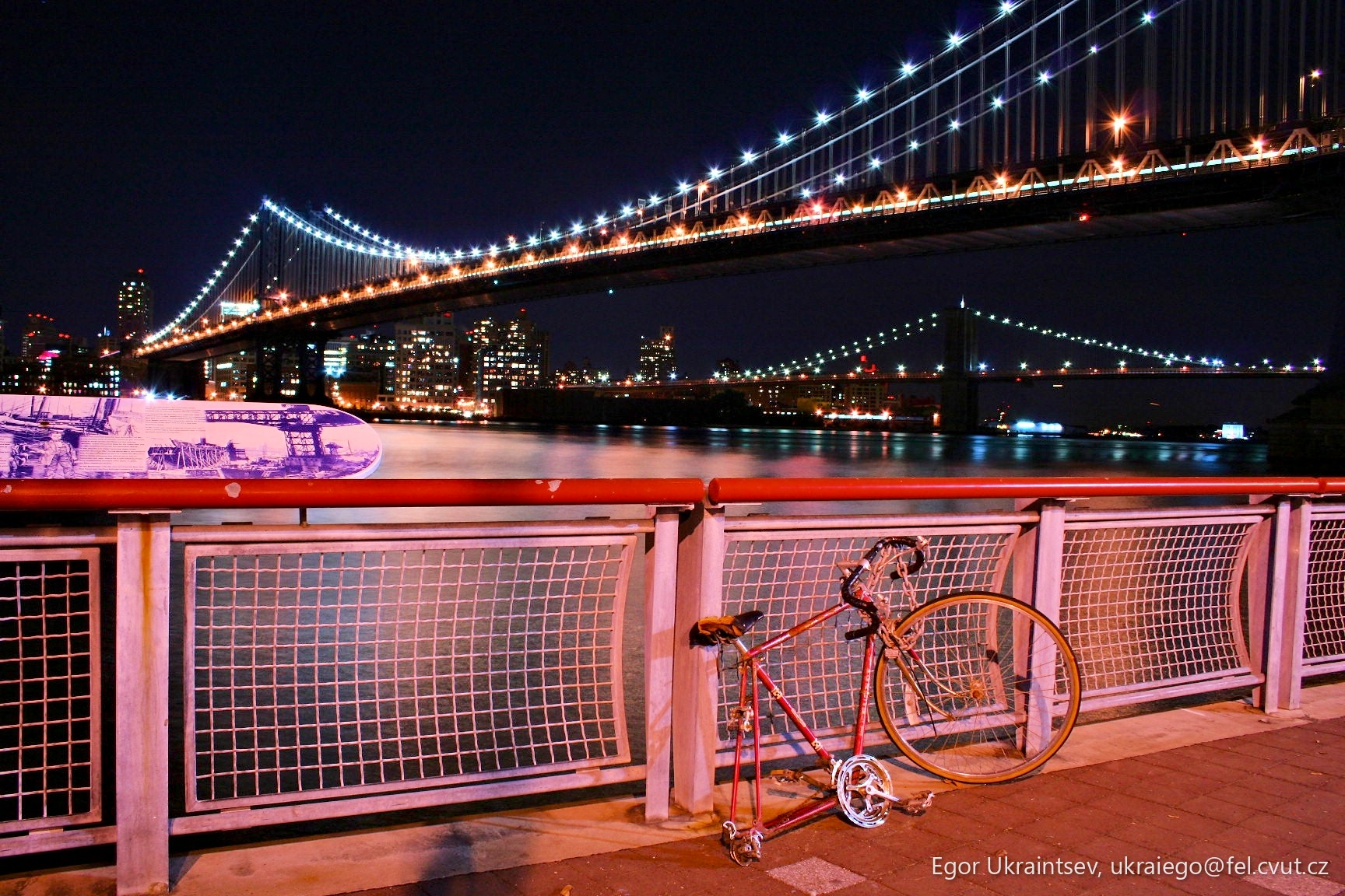 Bridge at night