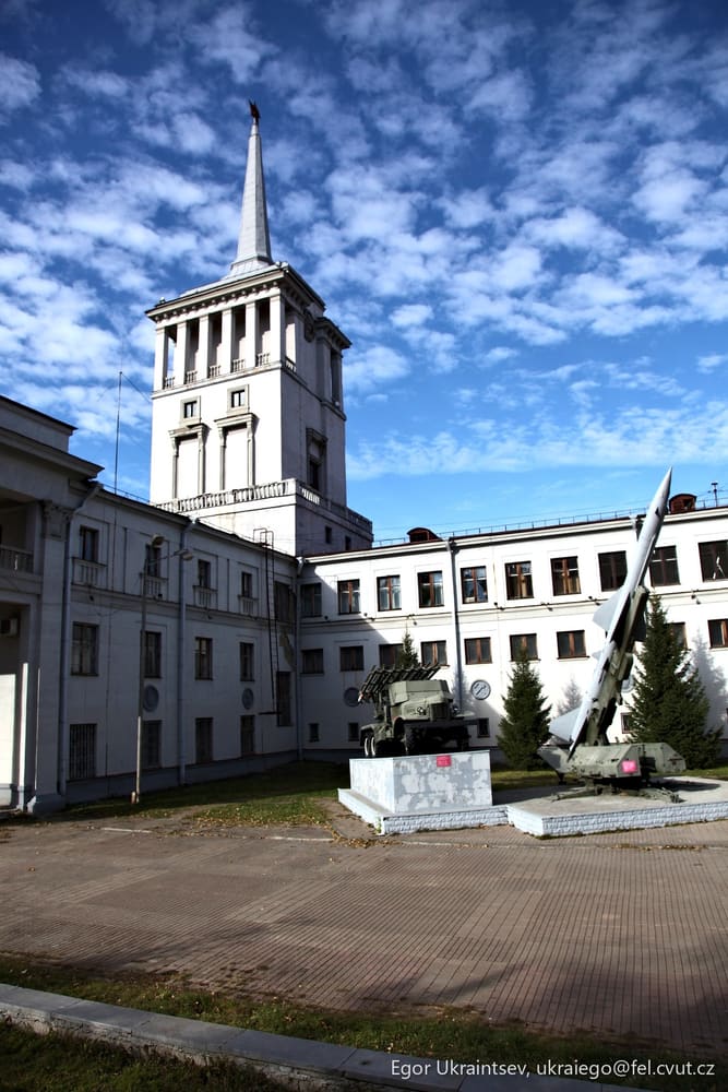 Old building with a clock